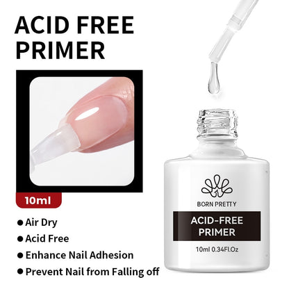 Gel Nail Polish, Acid Free Primer, 10ml, Born pretty