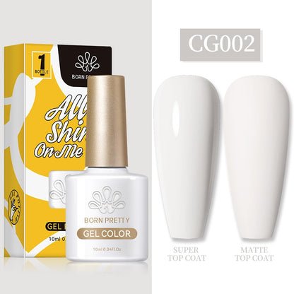 Gel Nail Polish, gel polish,  gel color, gel colour, cg002, white