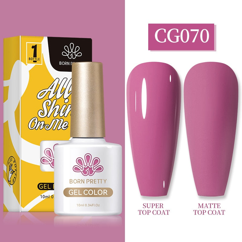 Gel Nail Polish, gel polish,  gel color, gel colour, cg070, pink