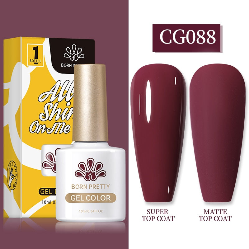 Gel Nail Polish, gel polish,  gel color, gel colour, cg088, burgundy, maroon