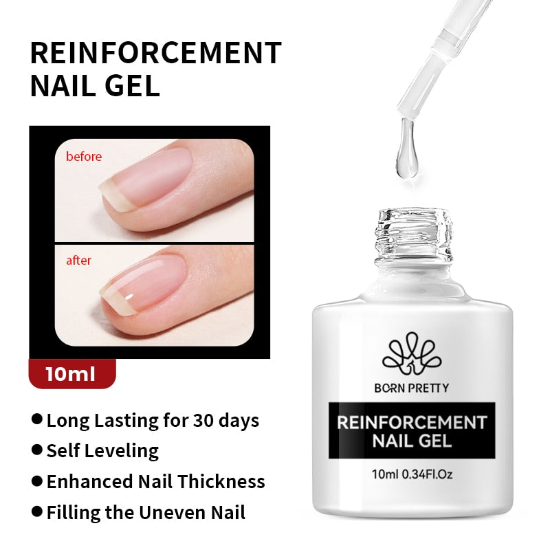 Gel Nail Polish,  Reinforcement Nail Gel, 10ml