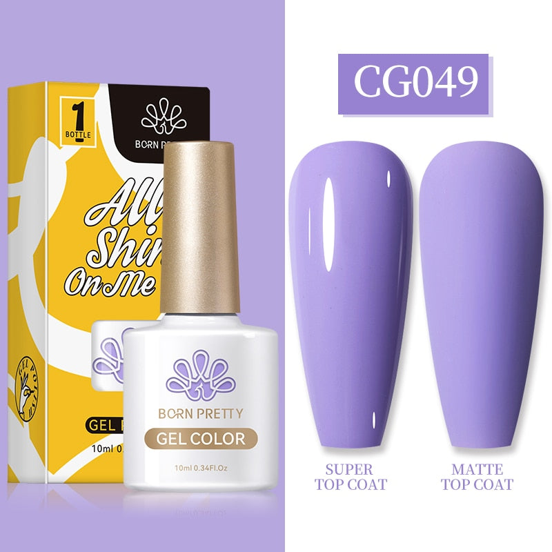 Gel Nail Polish, gel polish,  gel color, gel colour, cg049, purple