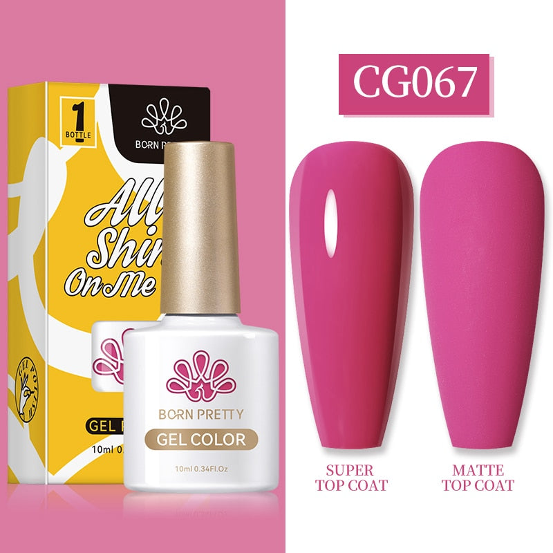 Gel Nail Polish, gel polish,  gel color, gel colour, cg067, pink