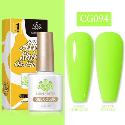 Gel Nail Polish, gel polish,  gel color, gel colour, cg094, green