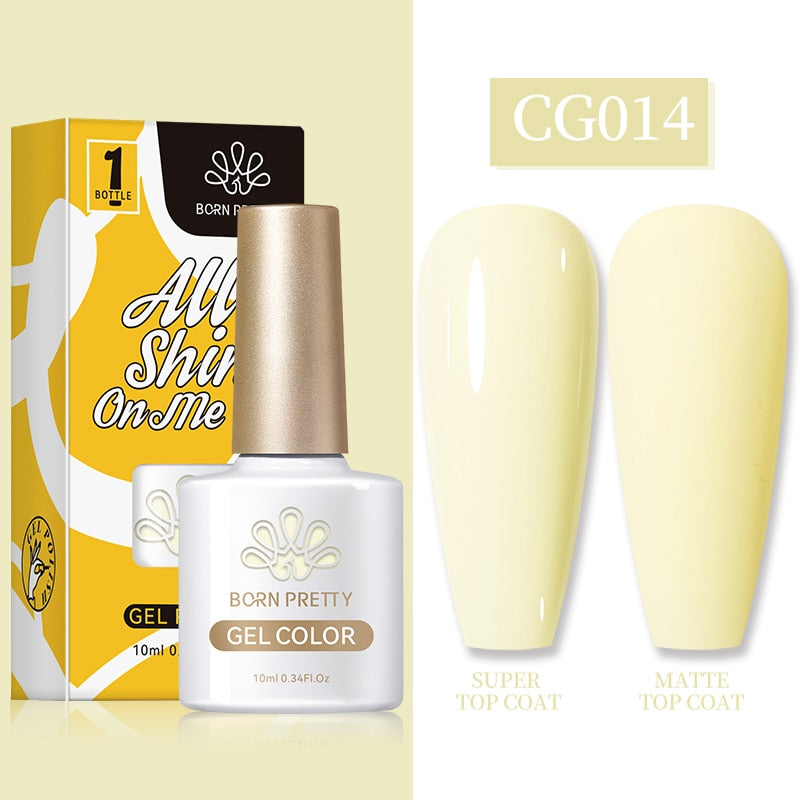 Gel Nail Polish, gel polish,  gel color, gel colour, cg014, cream, white