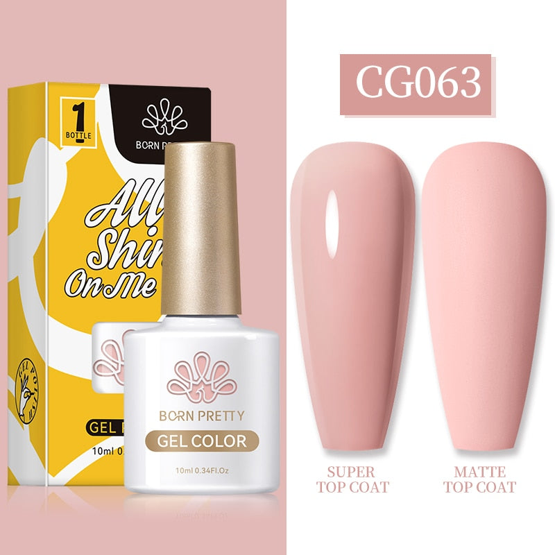 Gel Nail Polish, gel polish,  gel color, gel colour, cg063, pink