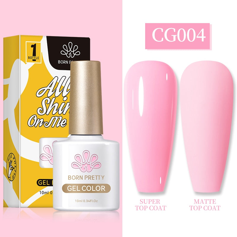 Gel Nail Polish, gel polish,  gel color, gel colour, cg004, pink