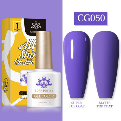 Gel Nail Polish, gel polish,  gel color, gel colour, cg050, purple