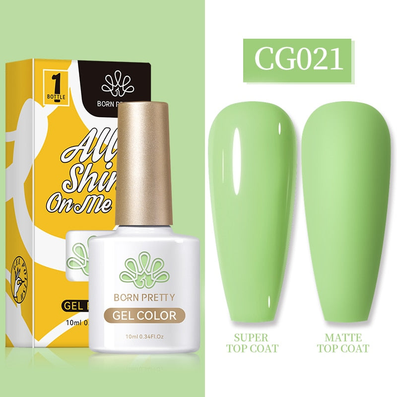 Gel Nail Polish, gel polish,  gel color, gel colour, cg021, green