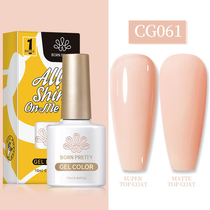 Gel Nail Polish, gel polish,  gel color, gel colour, cg061, pink, peach