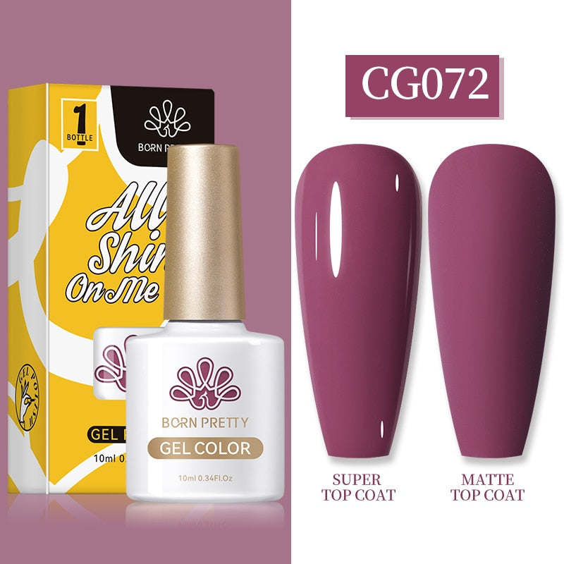 Gel Nail Polish, gel polish,  gel color, gel colour, cg072, purple