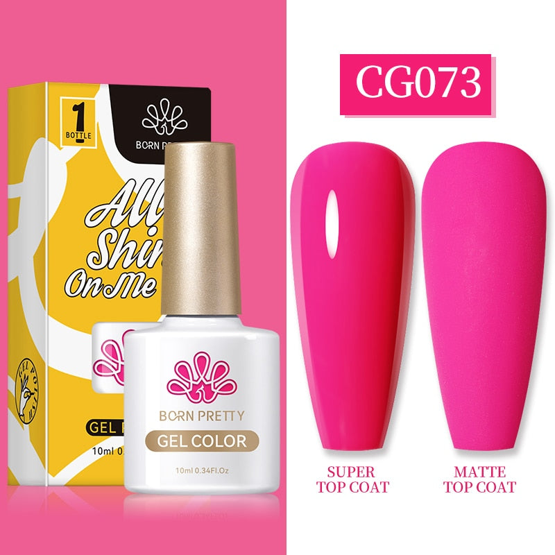 Gel Nail Polish, gel polish,  gel color, gel colour, cg073, pink