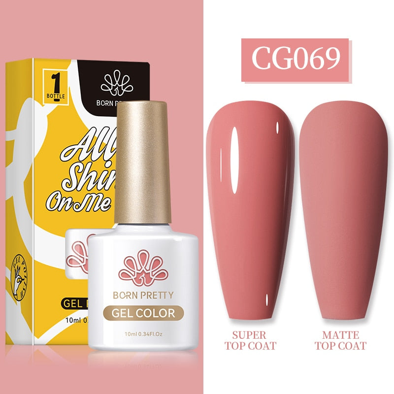 Gel Nail Polish, gel polish,  gel color, gel colour, cg069, pink