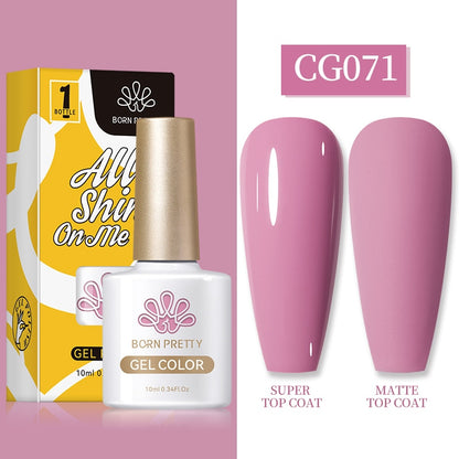 Gel Nail Polish, gel polish,  gel color, gel colour, cg071, pink