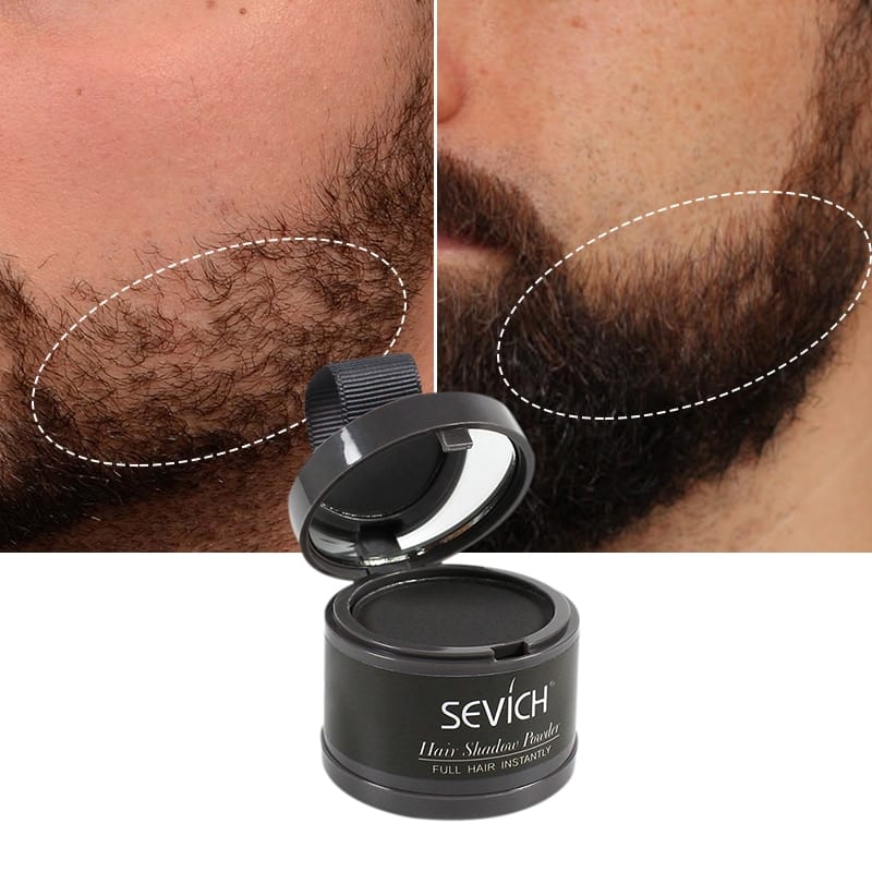 Hair Root Touch Up Powder , hair, hair thinning, grey, beards