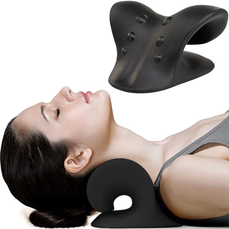 Neck and Shoulder Stretcher, black