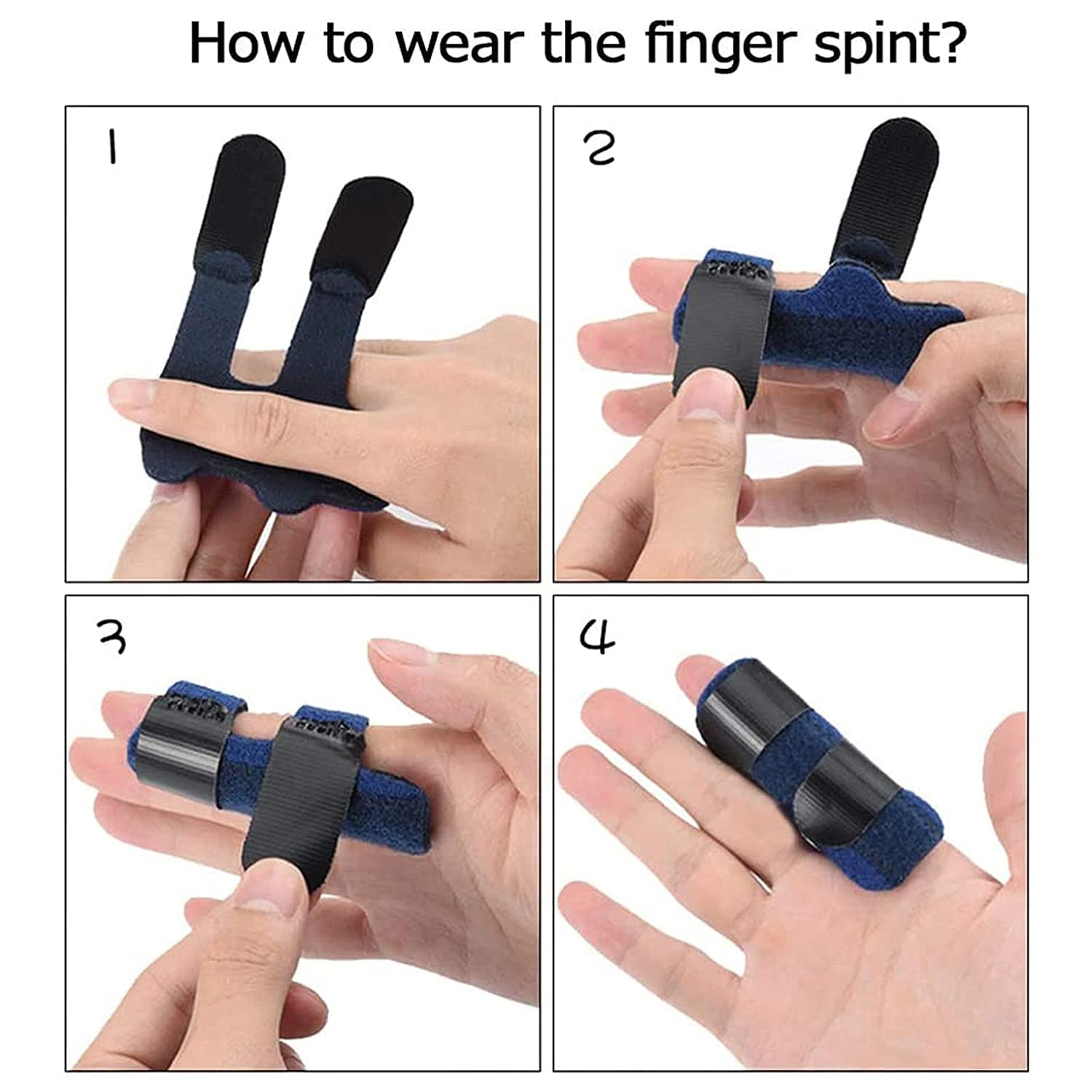 Finger Splint, Finger Brace, how to 