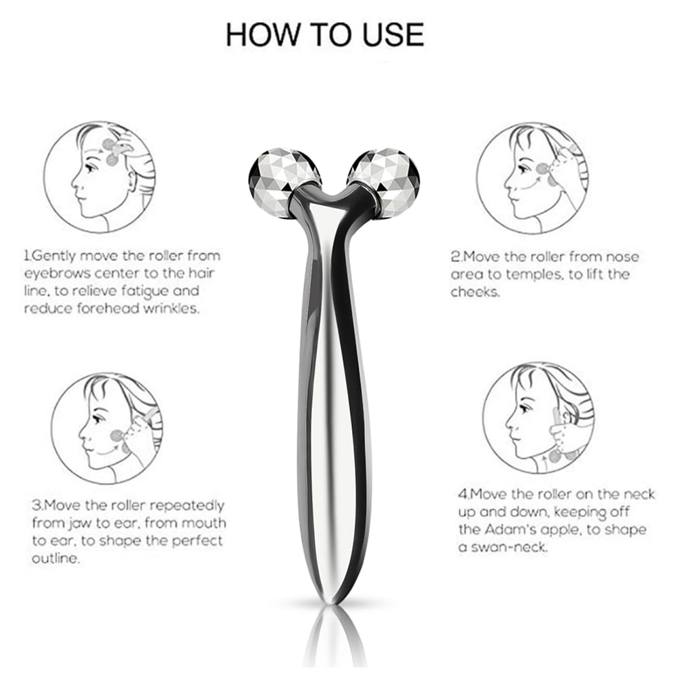 Massage Face Roller, face roller, how to