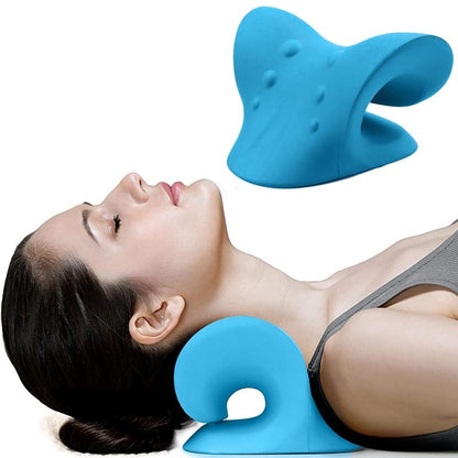 Neck and Shoulder Stretcher, light blue, blue