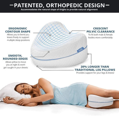 Orthopaedic Leg Pillow, knee pillows, white