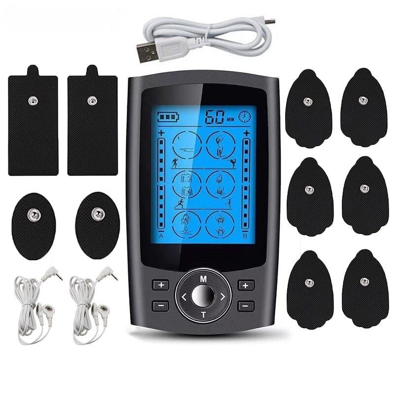 Tens Unit 36 Modes 20 Intensity Electric Stimulation Massager Muscle EMS  Therapy Pain Relief Adjustable Lightweight LCD Display